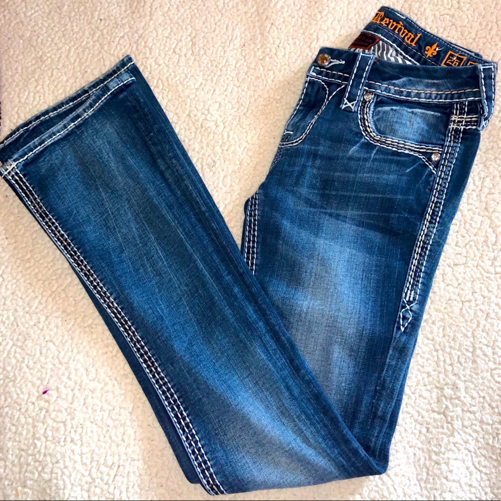 Rock Revival Lighter Wash Jeans